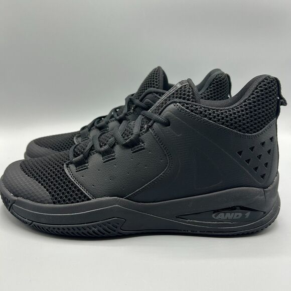 AND1 Take Off 3.0 Basketball Mens Sneakers Black Athletic Shoes Size 10 - Picture 3 of 6